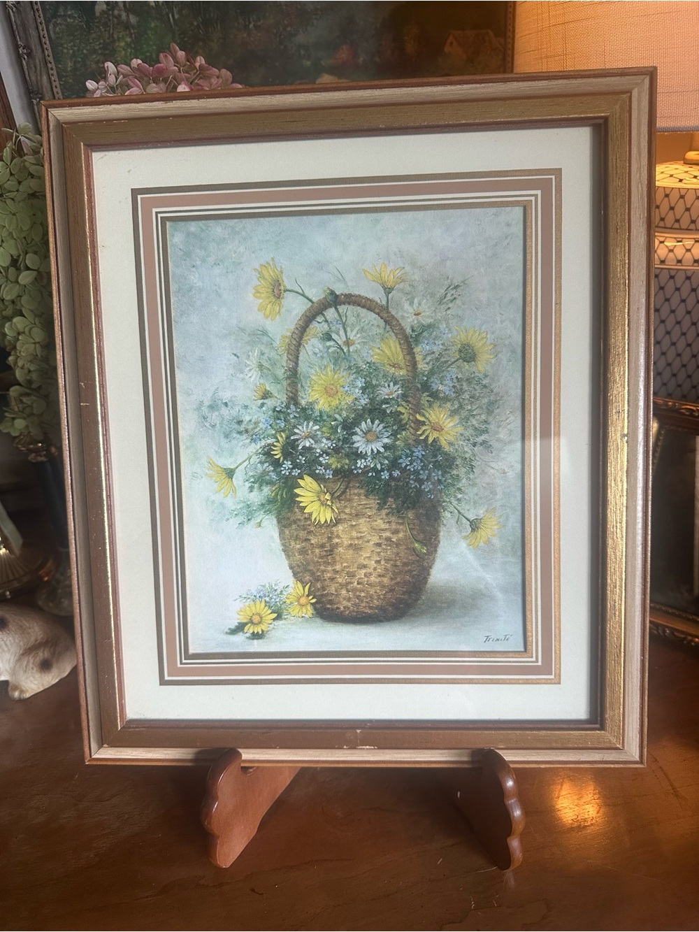Vtg Set of 2 Still-life professionally Framed Prints